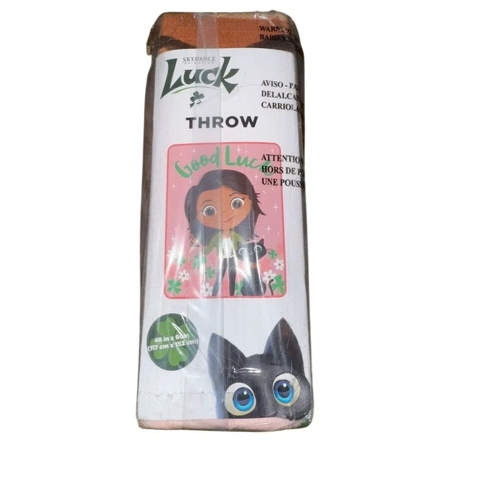 Skydance Luck‎ Kids Throw Blanket Multicolor Super Soft 60